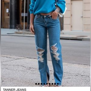 NWT Byegreis Tanner jeans, size Medium